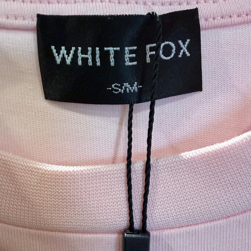 Out of stock! White Fox Pink Graphic T-Shirt - Picture 2 of 2